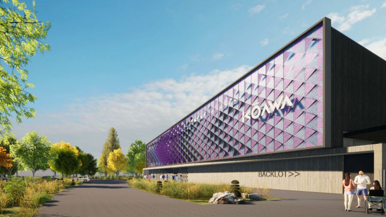 A rendering of the design for the new building 
