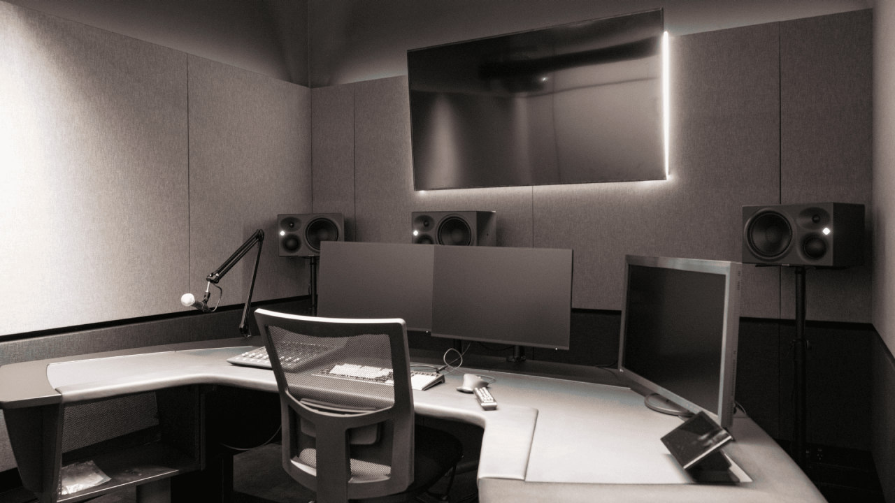 Editing Suite inside the Production and Postproduction Building in Kōawa Studios